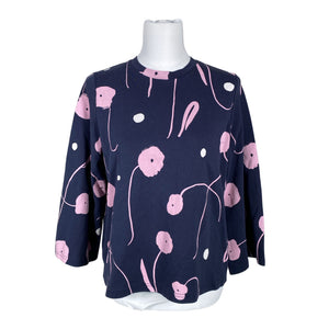 Unisex Nanso - Trikotaažist pluus, suurus 38 - Sinine (1)