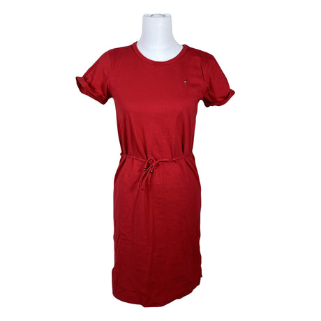 Unisex Tommy Hilfiger - Trikotaažist kleit, suurus 36 - Punane ()