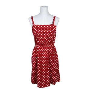 Unisex Marimekko - Trikotaažist kleit, suurus 38 - Punane (1)