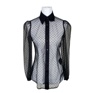 Unisex Andiata - Pidulik pluus, suurus 36 - Must (1)
