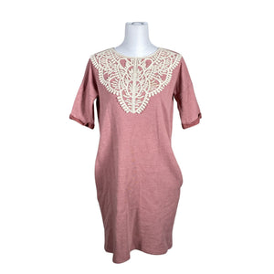 Unisex Lumoan - Dressikangast kleit, suurus 36 - Heleroosa (1)