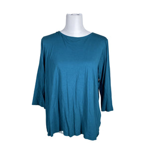 Unisex Nanso - Trikotaažist pluus, suurus 38 - Türkiis (1)