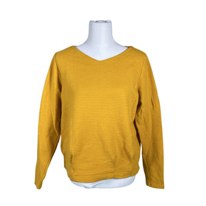 Unisex NOSH - Trikotaažist pluus, suurus 38 - Kollane (1)