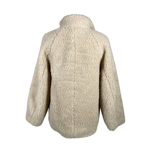 Unisex &Other Stories - Kunstkarusnahast mantel, suurus 34 - Beige (2)