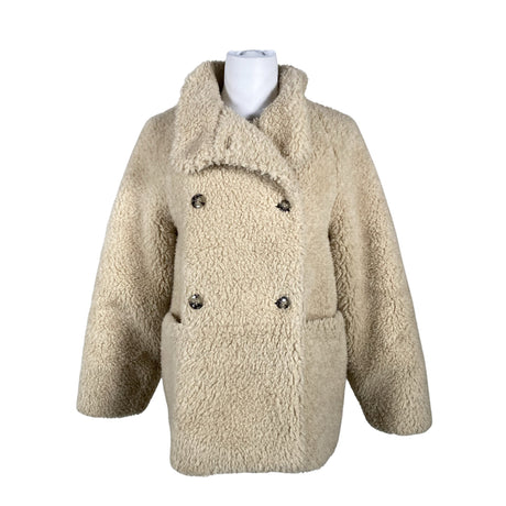 Unisex &Other Stories - Kunstkarusnahast mantel, suurus 34 - Beige ()