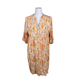 Unisex Peura - Õhuke kleit, suurus 40 - Oranž (1)