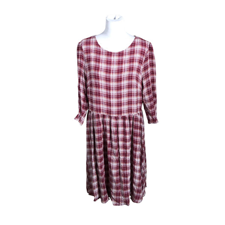 Unisex Tom Tailor - Mitteveniv kleit, suurus 42 - Veinipunane ()
