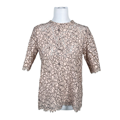 Unisex Kaffe - Lühikeste käistega pluus, suurus 40 - Heleroosa ()