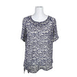 Unisex Voglia - Lühikeste käistega pluus, suurus 40 - Sinine ()