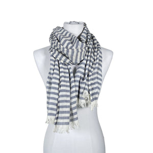 Unisex Jack & Jones - Õhuke sall, suurus Maxi - Sinine (1)