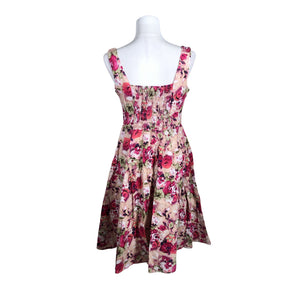 Unisex Hearts & Roses - Mitteveniv kleit, suurus 42 - Roosa (2)