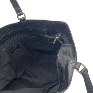 Unisex Benetton - Käekott, suurus Maxi - Must (2)