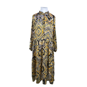Unisex Zizzi - Õhuke kleit, suurus 50 - Kollane (1)