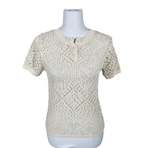 Unisex Lindex - Kampsun, suurus 36 - Looduslik valge (1)