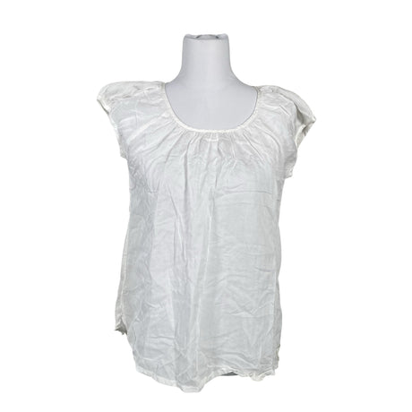 Unisex Lindex - Lühikeste käistega pluus, suurus 36 - Valge ()