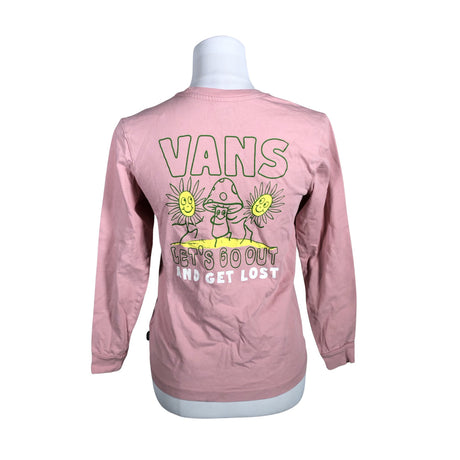Unisex Vans - Trikotaažist pluus, suurus 34 - Heleroosa (2)