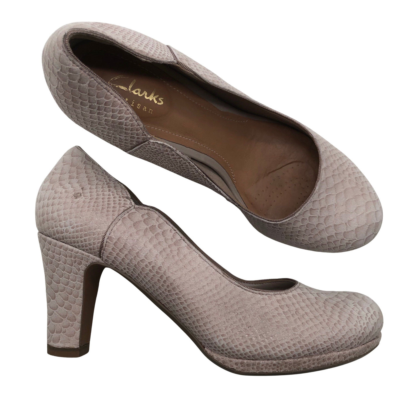 Unisex Clarks - Kontsakingad, suurus 37 - Hõbe (1)