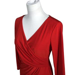 Unisex Lauren Ralph Lauren - Trikotaažist kleit, suurus 36 - Punane (2)