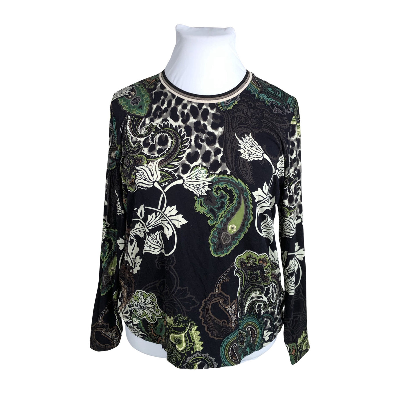 Unisex Betty Barclay - Trikotaažist pluus, suurus 44 - Must (1)