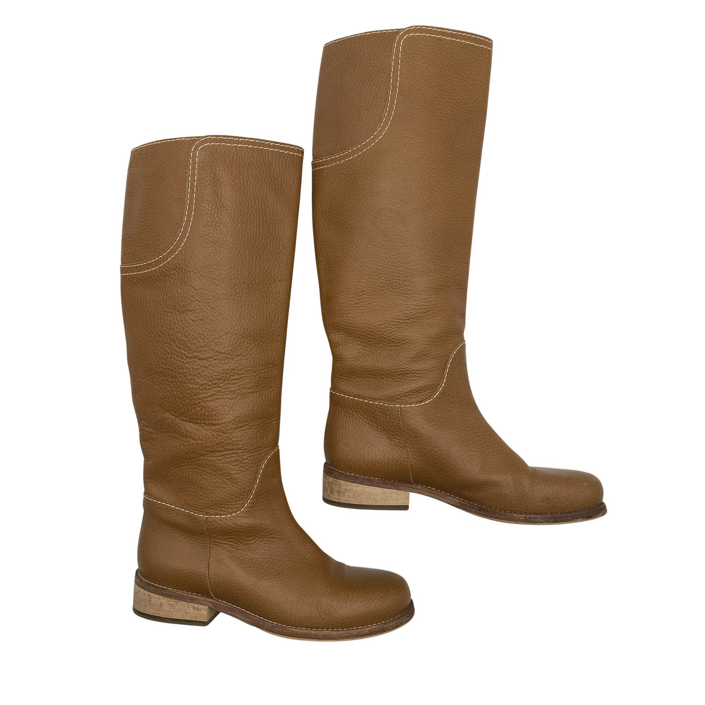 Unisex MaxMara - Saapad, suurus 37 - Pruun (1)