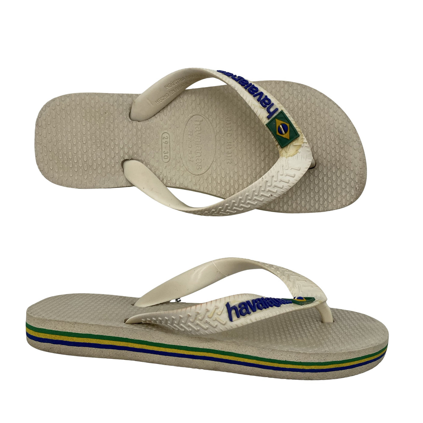 Unisex Havaianas - Plätud, suurus 29 - Beige (1)