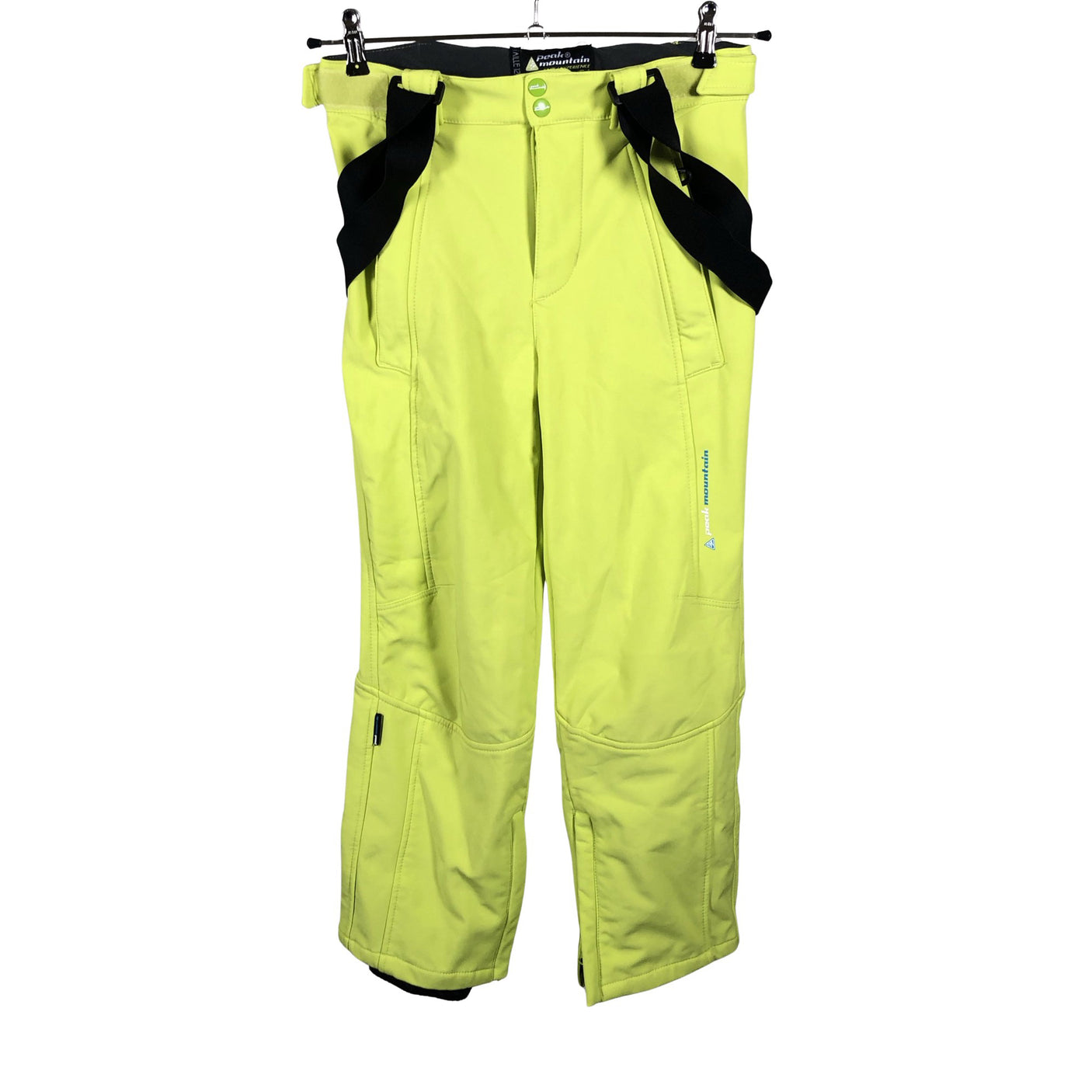 Unisex Peak Mountain - Softshell püksid, suurus 146 - 152 - Kollane (2)