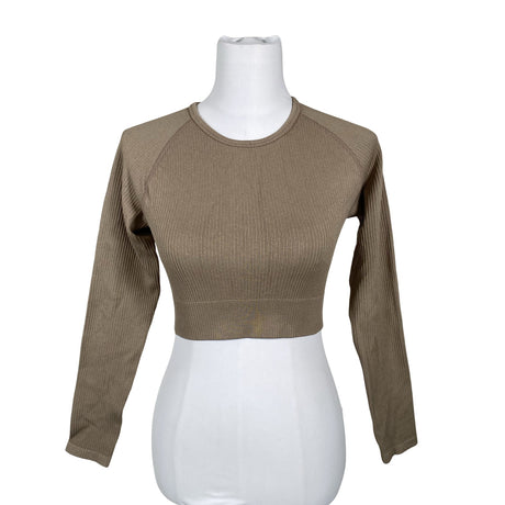 Unisex Aim'n - Spordisärk, pikad käised, suurus 40 - Pruun ()