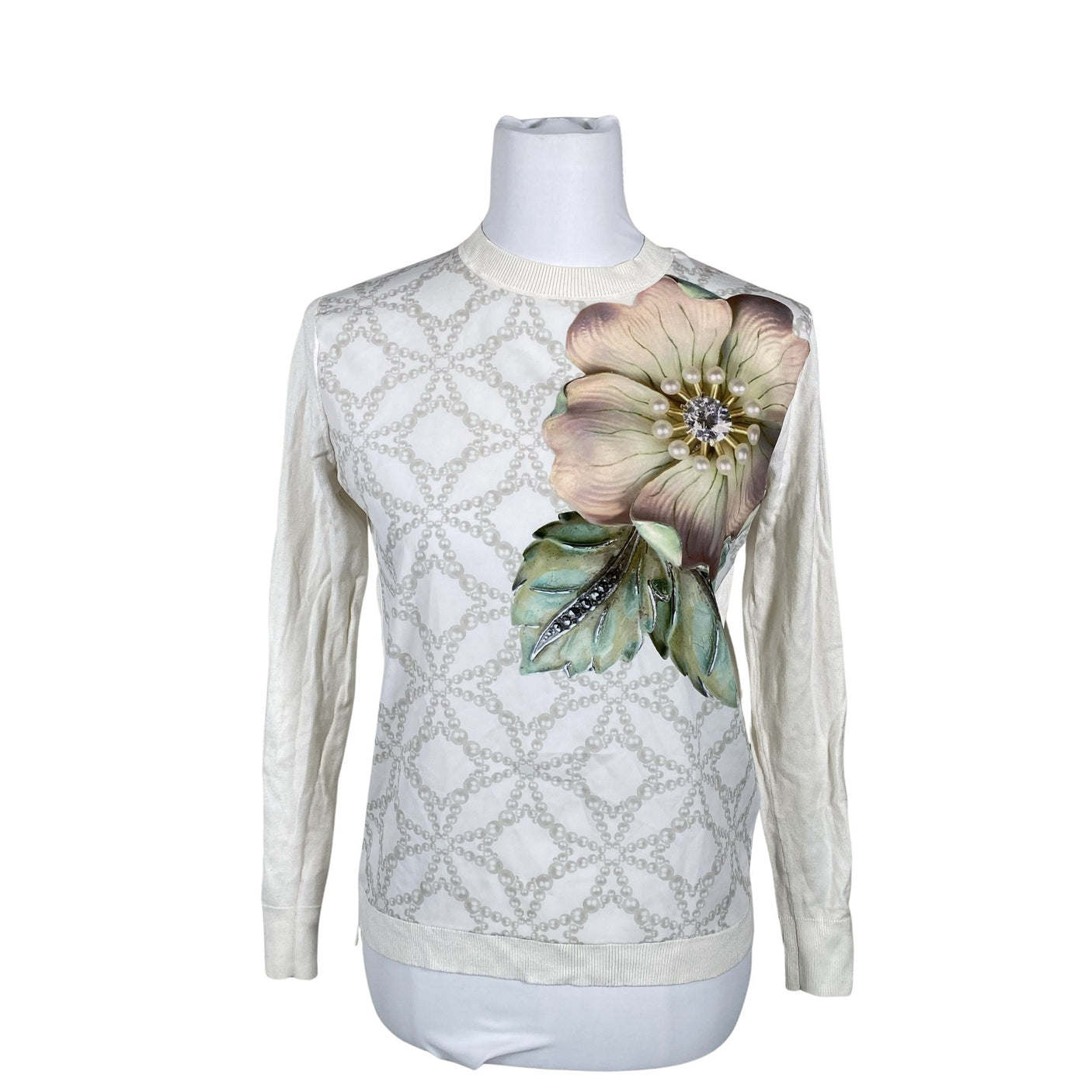 Unisex Ted Baker - Kampsun, suurus 36 - Valge (1)