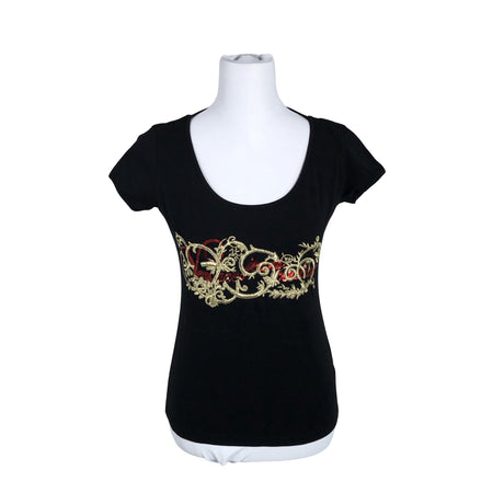 Unisex Versace Jeans Couture - T-särk, suurus 36 - Must ()