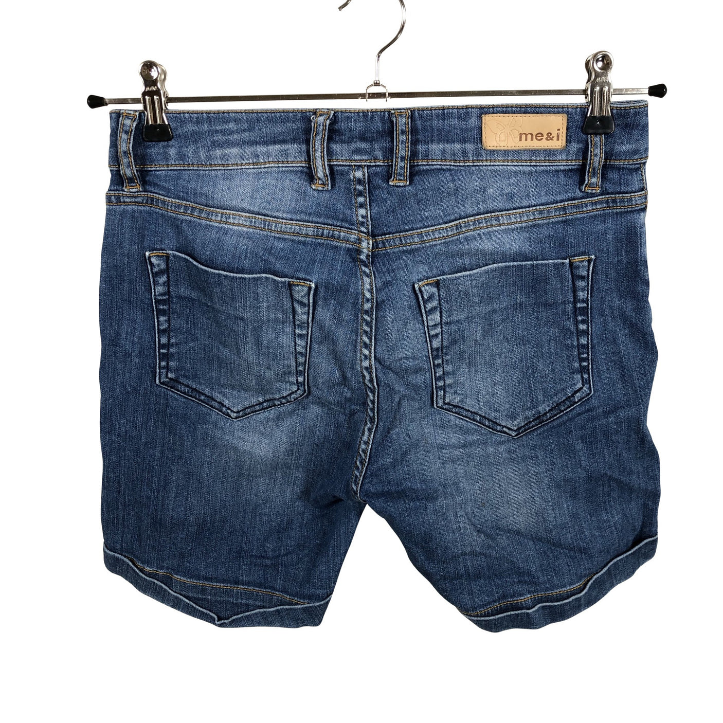 Unisex me&i - Teksast lühikesed püksid, suurus W27 - Sinine (2)