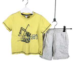 Unisex Sanetta - Ööpesu, suurus 98 - 104 - Kollane (1)