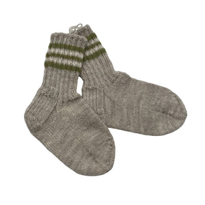 Unisex Handmade - Villased sokid, suurus 33 - Beige (1)