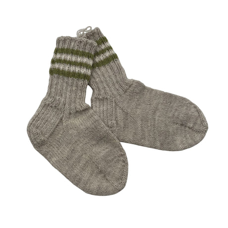 Unisex Handmade - Villased sokid, suurus 33 - Beige ()