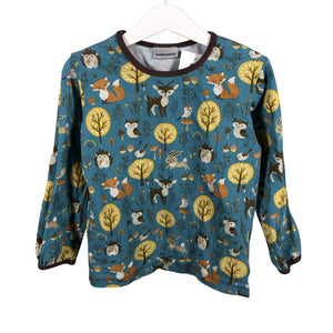 Unisex Sampsukka - Trikotaažist pluus, suurus 104 - 110 - Sinine (1)
