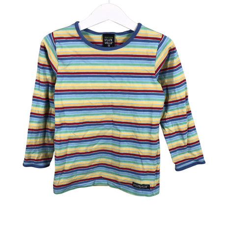 Unisex Villervalla - Trikotaažist pluus, suurus 104 - 110 - Helesinine ()