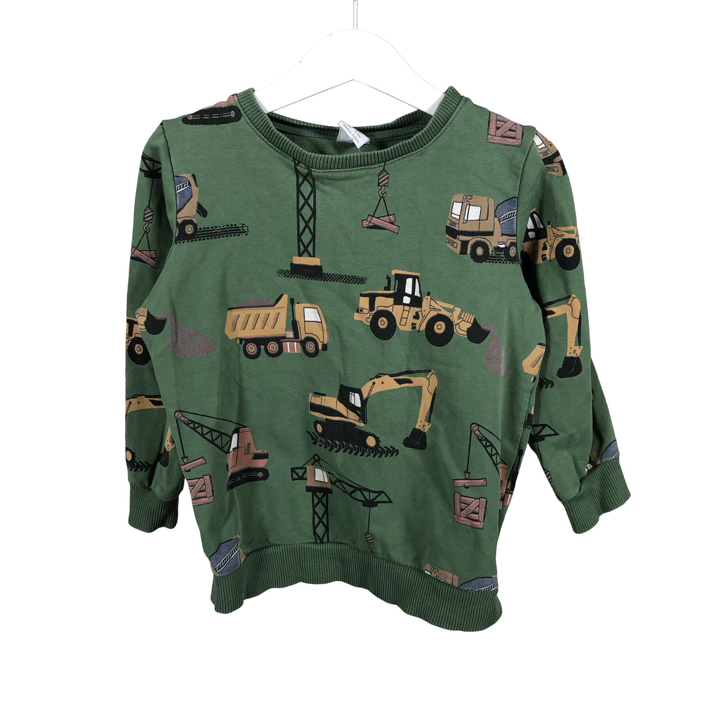 Unisex Lindex - Dressikangast pluus, suurus 98 - 104 - Roheline (1)