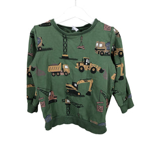 Unisex Lindex - Dressikangast pluus, suurus 98 - 104 - Roheline (1)