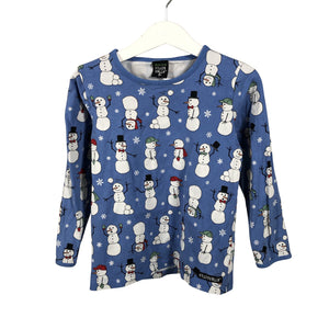 Unisex Villervalla - Trikotaažist pluus, suurus 104 - 110 - Sinine (1)