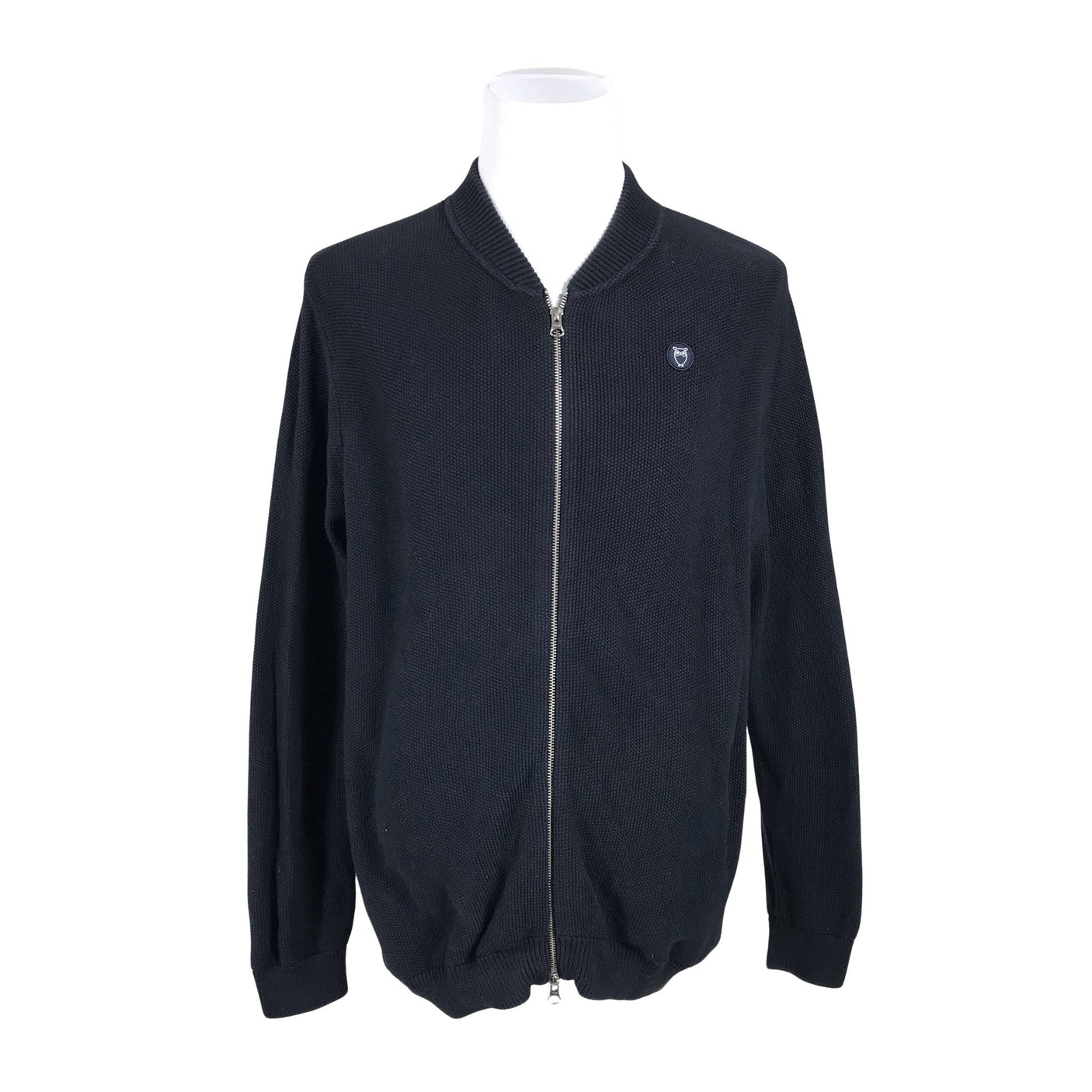 Unisex Knowledge Cotton Apparel - Kardigan, suurus L - Sinine (1)