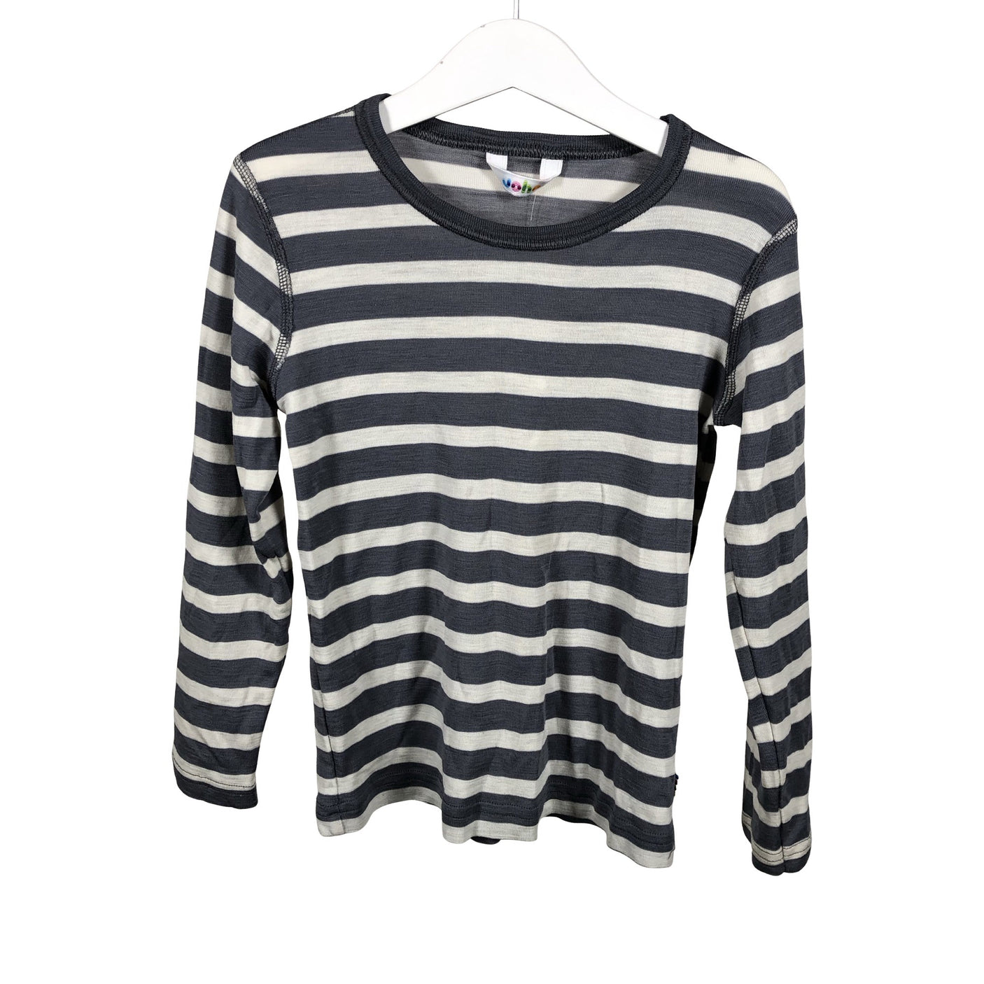 Unisex Joha - Trikotaažist pluus, suurus 116 - 122 - Valge (1)