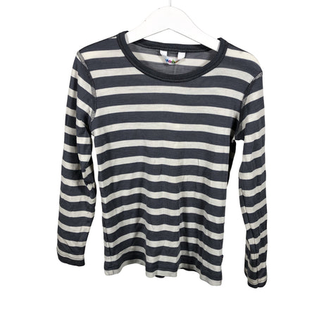 Unisex Joha - Trikotaažist pluus, suurus 116 - 122 - Valge ()