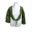 Unisex Handmade - Kootud boolero, suurus 38 - Roheline ()