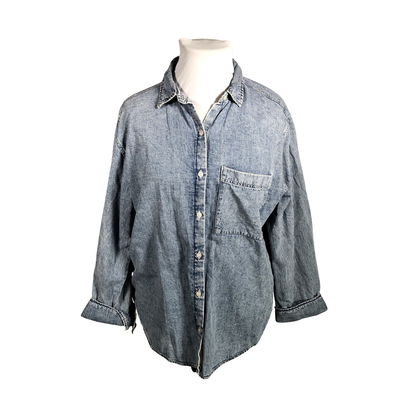 Unisex Lindex - Teksasärk, suurus 46 - Sinine (1)
