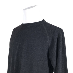 Unisex Wings+Horns - Kampsun, suurus XL - Must (2)