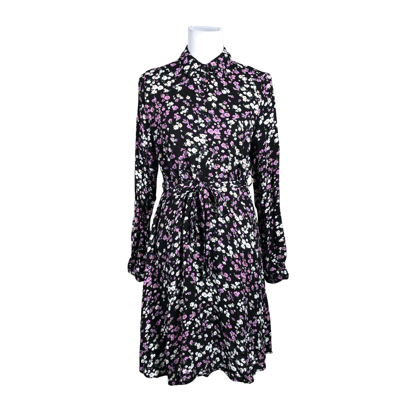 Unisex Selected - Õhuke kleit, suurus 38 - Must (1)