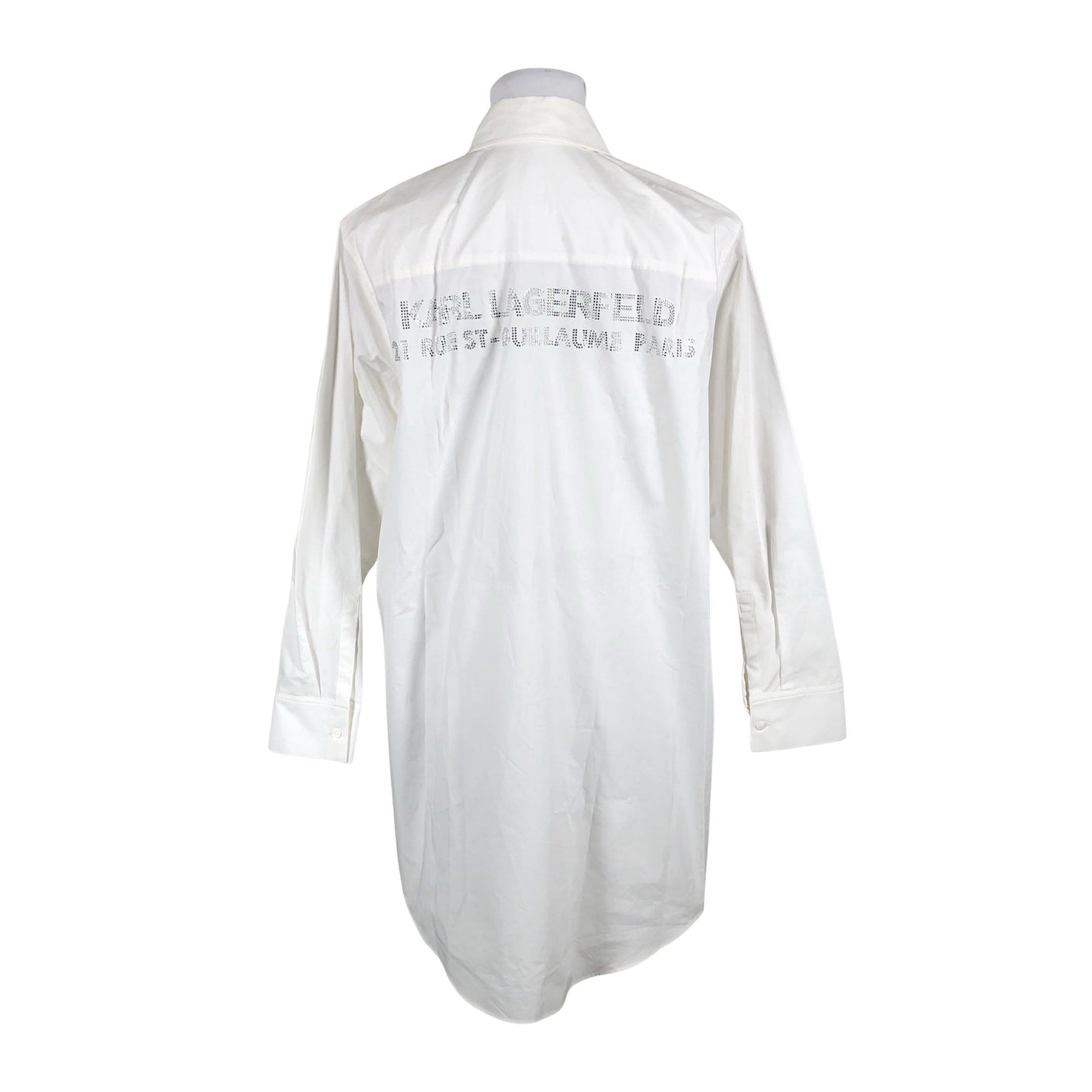 Unisex Karl Lagerfeld - Mitteveniv tuunika, suurus 34 - Valge (5)