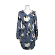 Unisex NOSH - Trikotaažist kleit, suurus 32 - Sinine ()