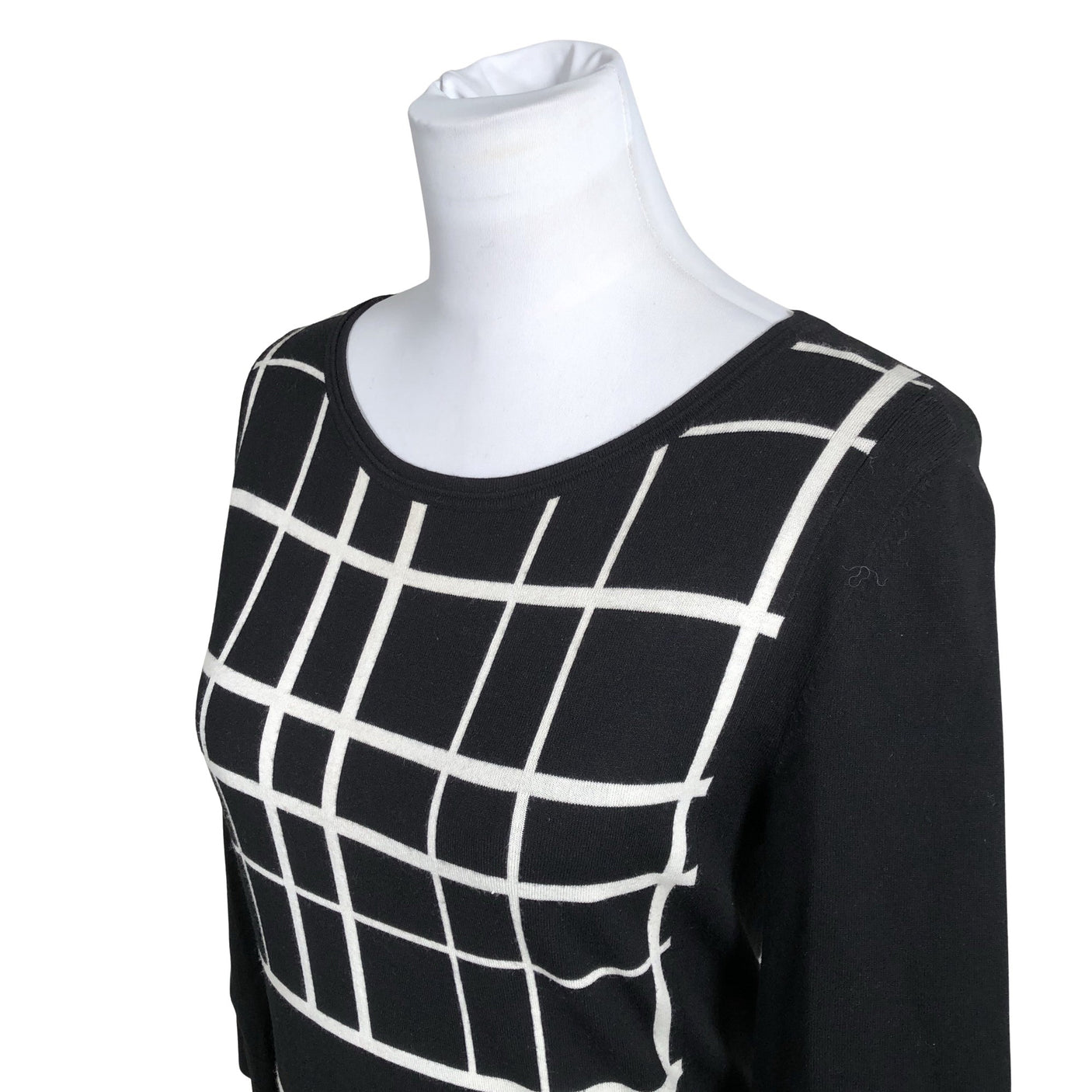 Unisex Luisa Cerano - Kootud kleit, suurus 38 - Must (2)