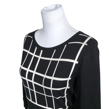 Unisex Luisa Cerano - Kootud kleit, suurus 38 - Must (2)