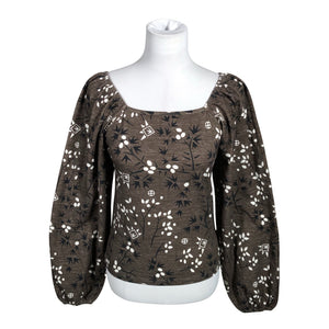 Unisex Versonpuoti - Trikotaažist pluus, suurus 36 - Pruun (1)